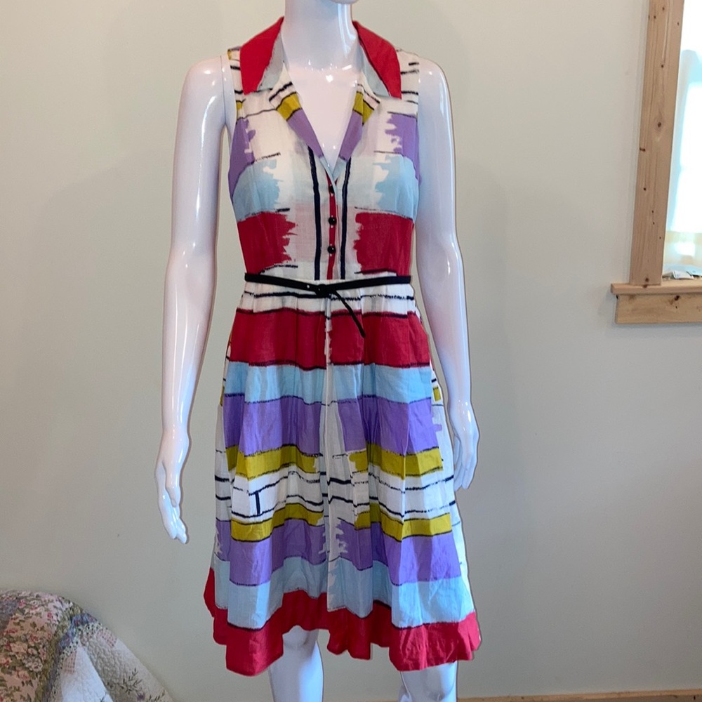 Anthropologie Floreat Striped Dress